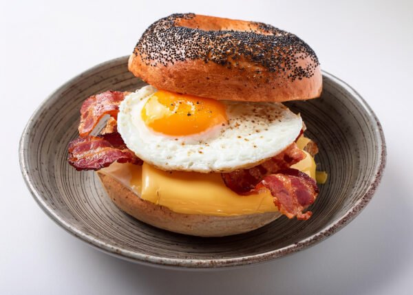 Breakfast - Bacon, Eggs, and Cheese Sandwich